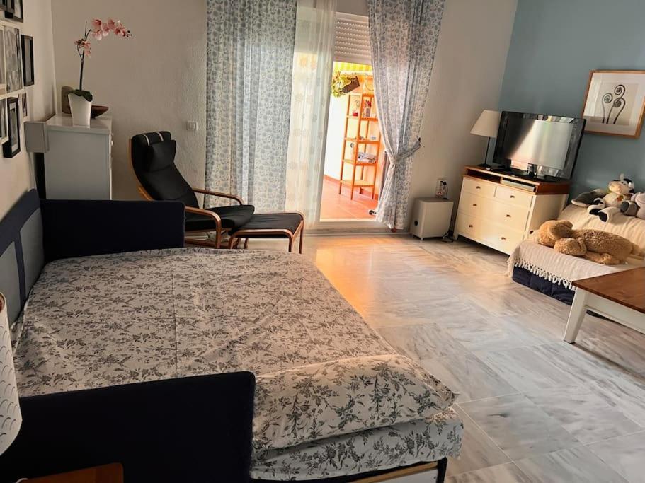 Benalmadena Costa Malaga Apartamento Muy Acogedor Con Vistas Al Mar Terraza Gigante Para Verano E Invierno Parking Exterior foto